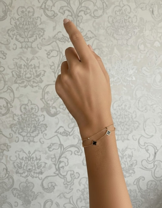 Starlight Clover Bracelet