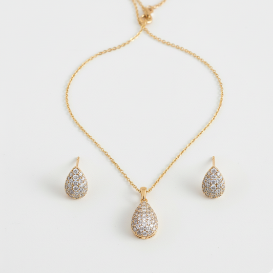 The Golden Teardrop Set