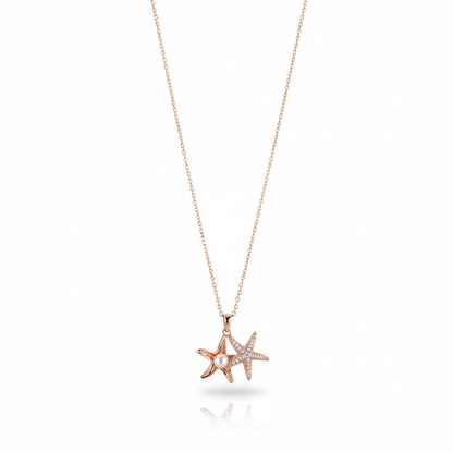 The Twin Starfish Necklace